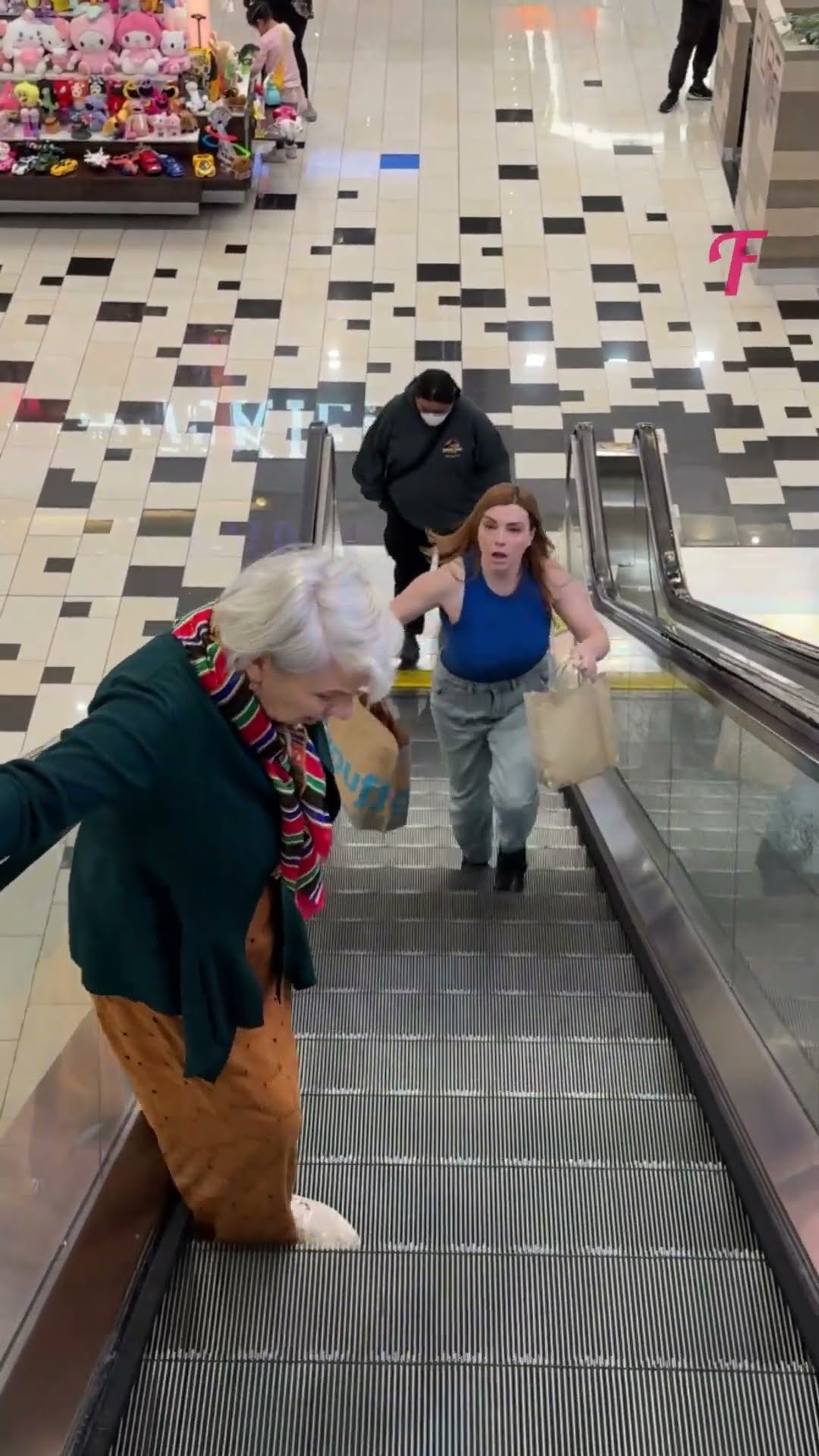 A Quick Act of Kindness Brightened an Elderly Woman's Day #shorts