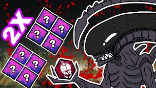 2 CRAZY Xenomorph Builds | Dead By Daylight