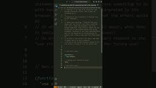 syntax - What does "use strict" do in JavaScript, and what is the reasoning behind it? Wealth