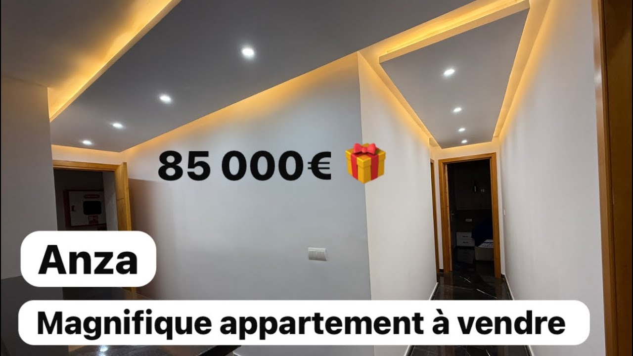 Agadir #ANZA : magnifique appartement 73 m2 avec ascenseur F3 ☎️00212678547096