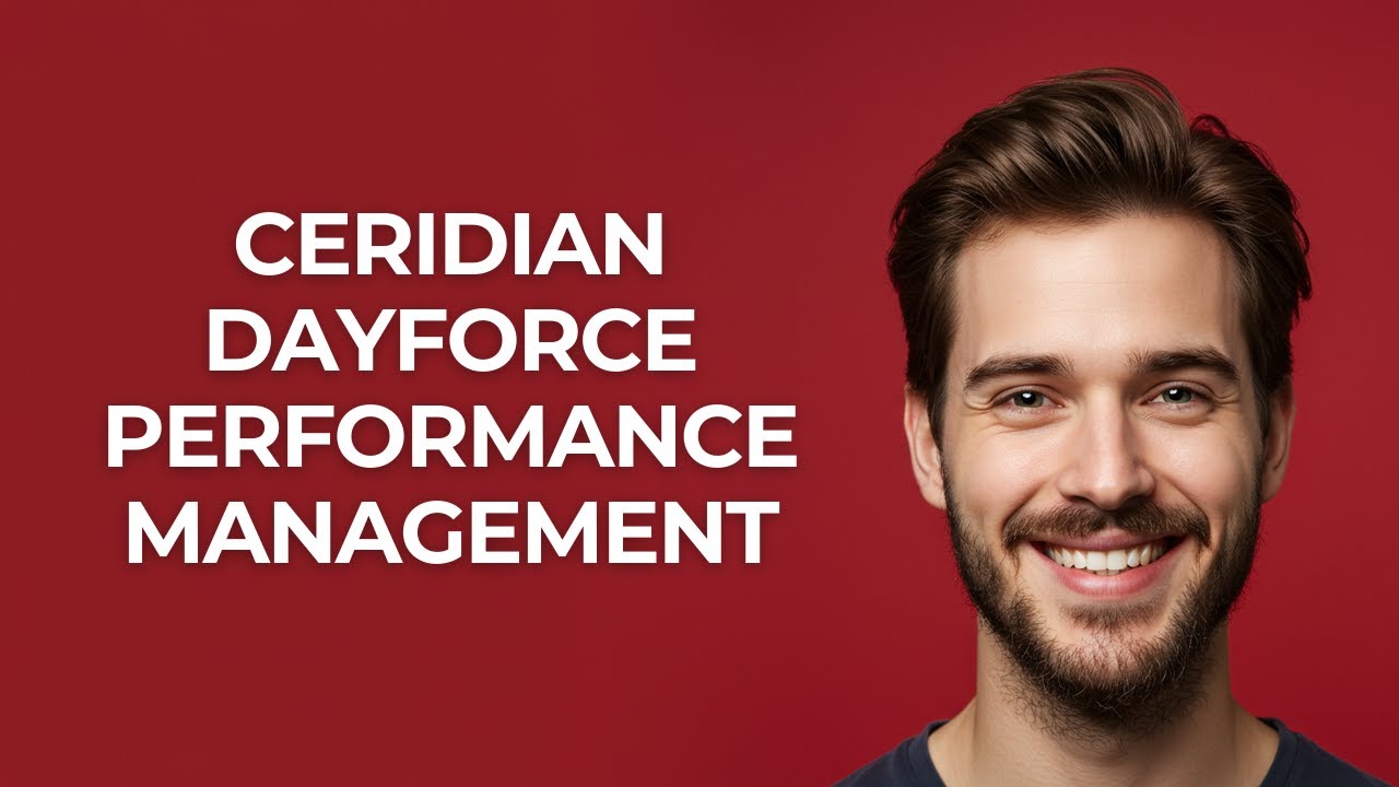 Ceridian Dayforce Performance Management - UPDATED! - YouTube