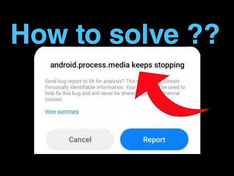 Android Process Media Keeps Stopping Fix ! Unfortunately Android Process media has Stopped