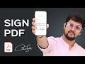 How To Digital Signature in PDF With Mobile | Sign PDF on Android