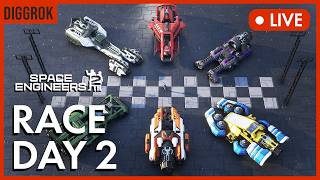 🔴 Smuggler's Gulch Time Trials 🏁 // Space Engineers 2 Racing League