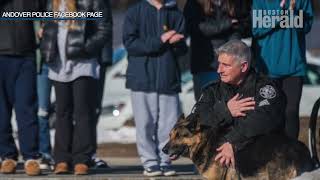 K9 Grimm gets town wide farewell after 10 years of service
