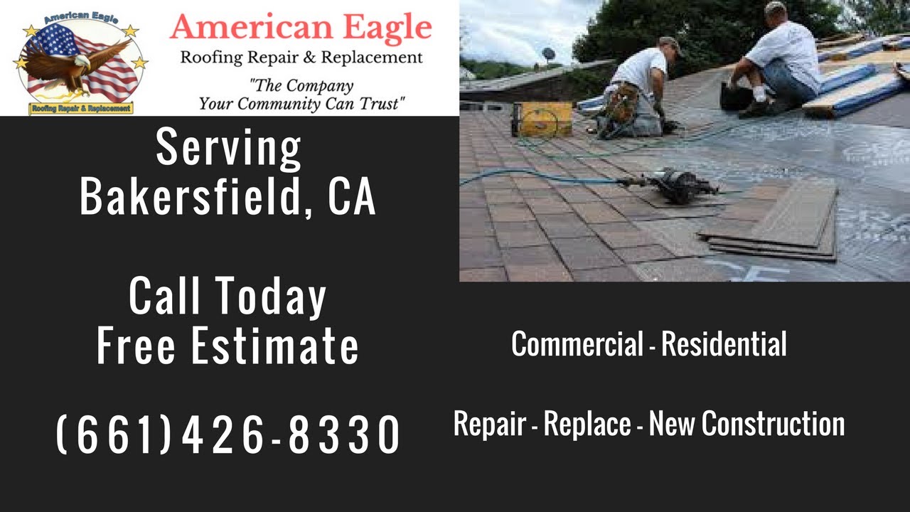 Roof Repair Bakersfield (661)4268330 CommercialResidential YouTube