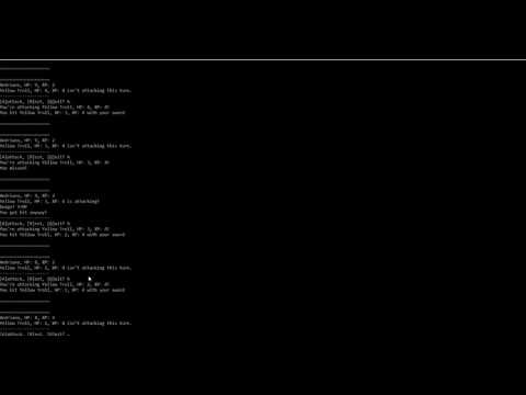 Monster Game App - Python Project