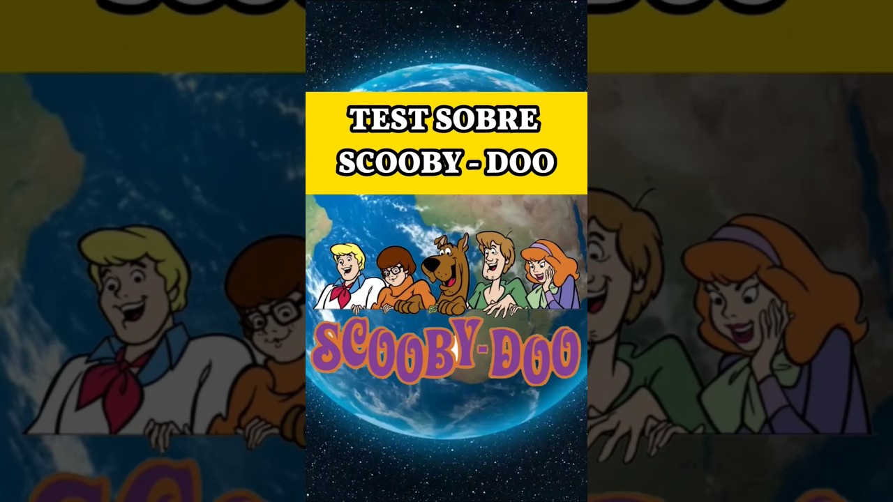Test De Scooby Doo Quiz Trivia Test Adivinanza Scoobydoo Youtube 