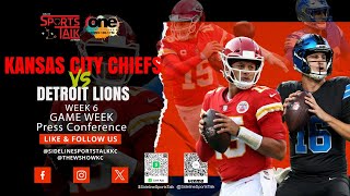 Chiefs Weekday Press Conference | Preparing for Sunday Night vs Lions 🏈