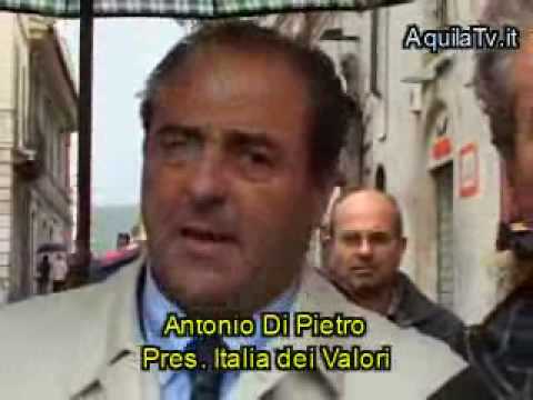 Antonio Di Pietro "presenta" Carlo Costantini