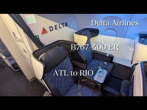 Delta Boeing 767-400ER | Atlanta (ATL) to Rio de Janeiro (GIG) | Main Basic (Economy)