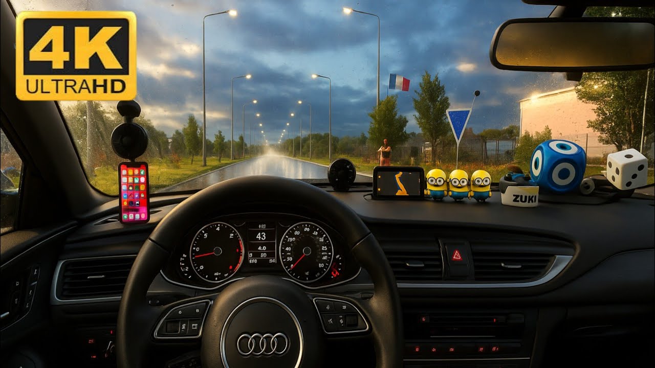 AUDI S7 SPORTBACK TRUCK SIMULATOR ULTIMATE ZUUKS MOBILE GAMEPLAY DRIVE IN RAIN ❄️ 🌧