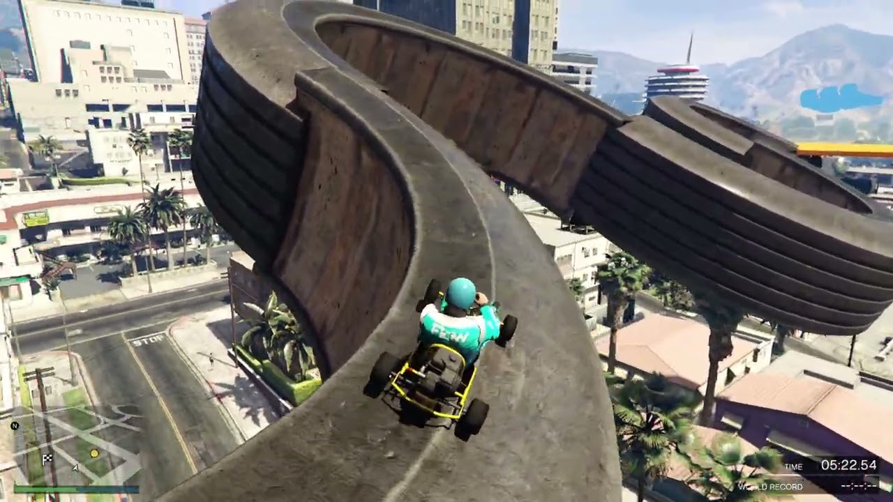 GTA 5 ONLINE PARKOUR VETO CLASSIC KART RACE GAMEPLAY NO COMMENTARY