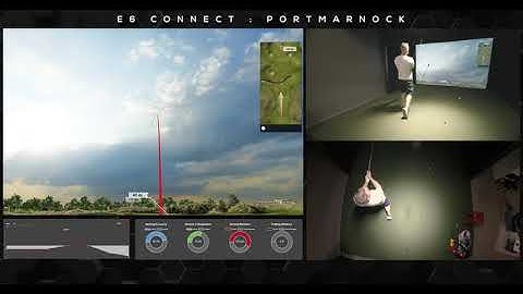 PORTMARNOCK COURSE TOUR on E6 Connect / TruGolf Golf Simulator