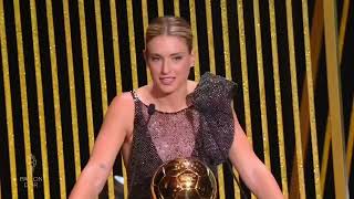 Alexia Putell Balloon Dor Speech