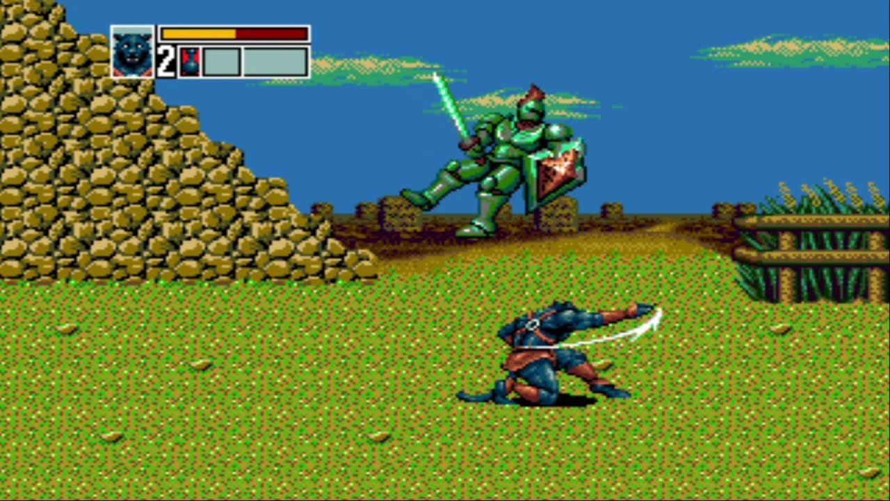 Golden Axe 3 are not same on ps2 and steam in genesis collection