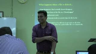 Overview of Cyber forensics and digital evidence - presented by K Siddhartha, Cyber PS, Kolkata