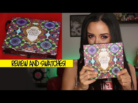 Review & Swatches Urban Decay Alice Through The Looking Glass Eyeshadow Palette