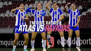 Las Rayadas del Monterrey vencieron 1-0 al Atlas Femenil en el partido de la Jornada 12 en el Estadio Jalisco, consiguieron su octavo triunfo y se ubicaron en el segundo lugar del Torneo Clausura 2024.

Además de lograr el triunfo, las albiazules lle