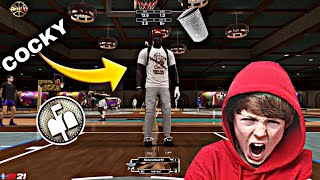COMP POSTSCORER GETS COCKY AND IT BACKFIRES! BEST POSTSCORER IN NBA 2K21! screenshot 4