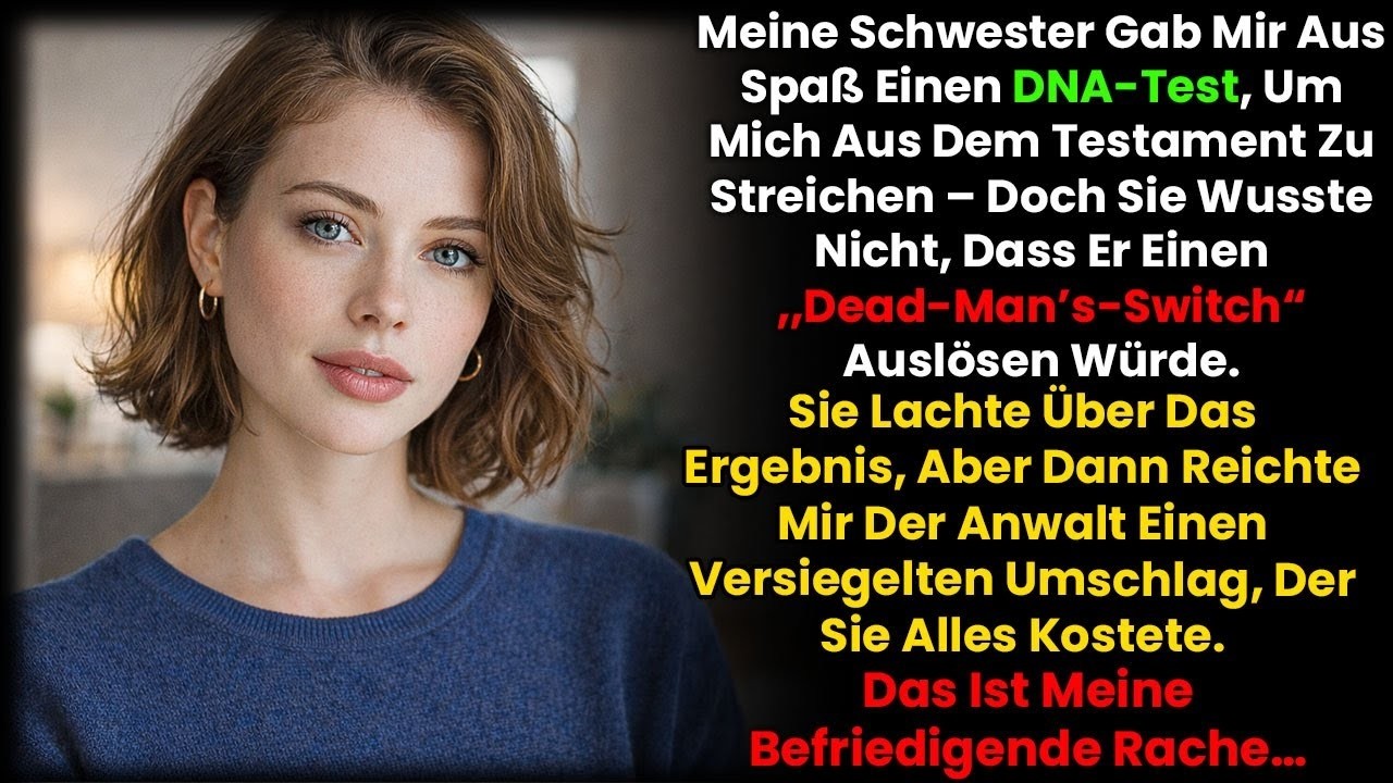 Zum Geburtstag verspottete mich meine Schwester mit einem DNA-Test; „Fehler eines anderen Mannes“.
