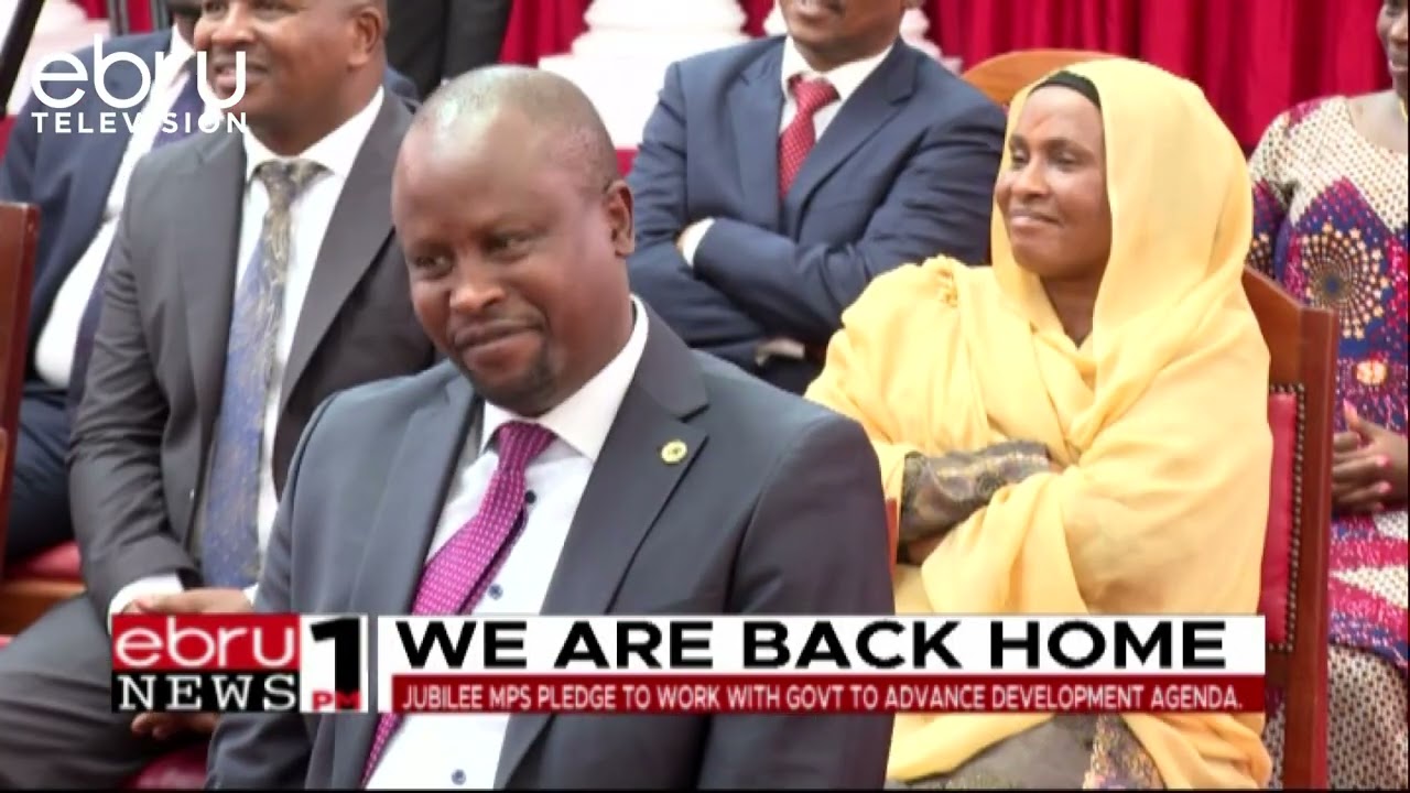 We Are Back Home: Jubilee Mps Pledge To Work With Govt To Advance Development Agenda.