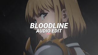 Bloodline X Pony Tiktok Remix - Ariana Grande Ginuwine Edit Audio