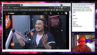 REACTION: Jed Madela performs "You are Lord of All" LIVE on Wish 107.5 Bus @JedMadelaOfficial