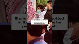 Mashallah srk at masjid al haram of Mecca parforming umrah.May Allah accept all his prayers&ameen Resimi