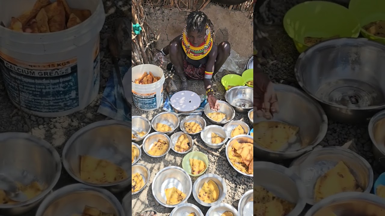 Turkana Tribe Food Sharing Equally