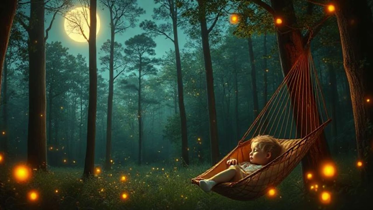 ✨ Dreamy Firefly Night – Gentle Lullaby with Soft Vocals & Warm Acoustic Melodies