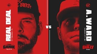 KOTD - Rap Battle - Real Deal vs A. Ward | #GvG