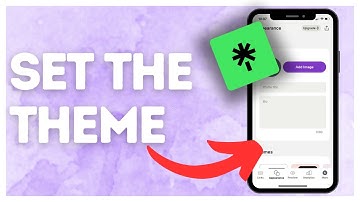 How to set the theme in Linktree?