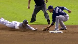 TB@TEX: Rivera catches DeShields attempting to steal