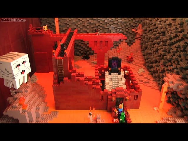 LEGO MOC LEGO Minecraft - The Nether by Epic Ninja 423
