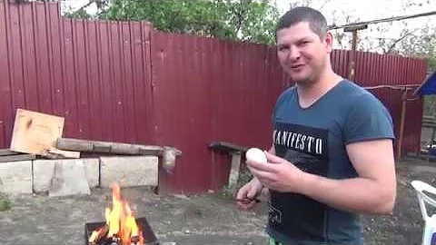 жарим павлина,королевский ужин,яйца павлина!
