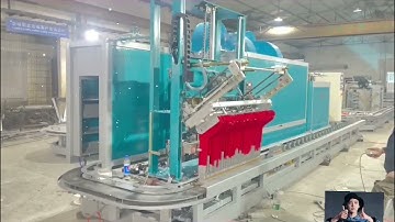 Socks boarding machine test running