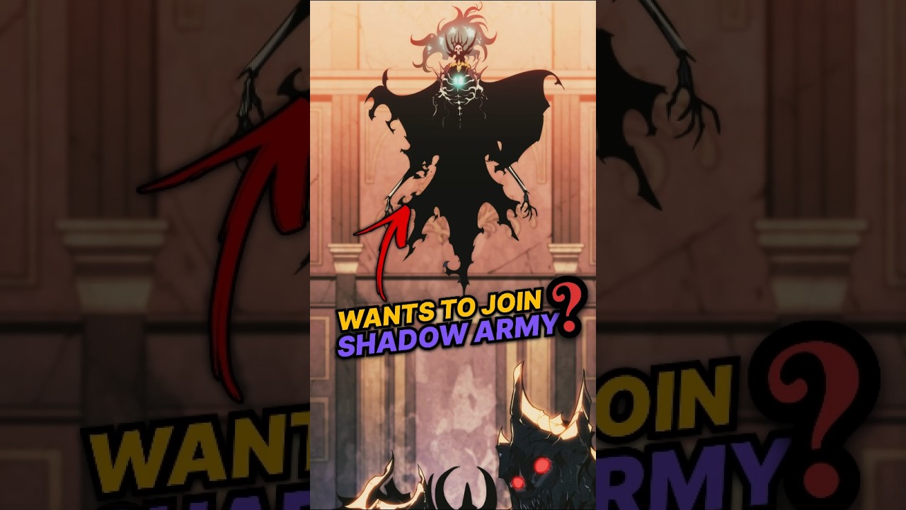 Not Everyone Can Join The Shadow Army in Solo Leveling!