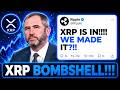 XRP NEWS TODAY: MASSIVE XRP BOMBSHELL! IS XRP REALLY AT THE CENTER OF IT ALL?!