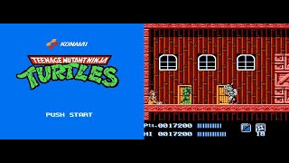 TMNT - Texas Edition (Hack of Teenage Mutant Ninja Turtles) NES -  Walkthrough