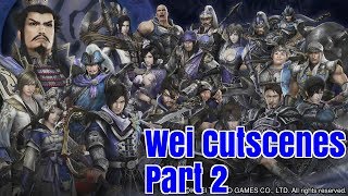 Dynasty Warriors 8: XL CE - All Wei Cutscenes Part 2 (1080p PS4)