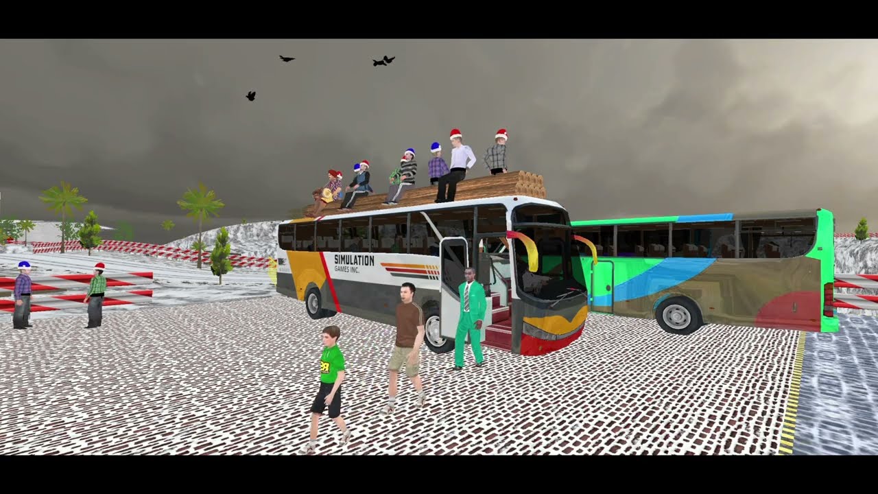 Indian Simulator Most Dangerous Uphill Bus Drive in India | Bus Simulator - Android Gameplay 