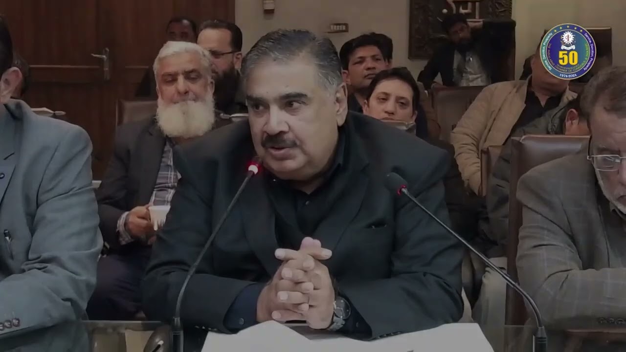 President FCCI Mr. Farooq Yousaf Sheikh meeting with Mr. Tanveer Abbas Gondal,(DE&T)