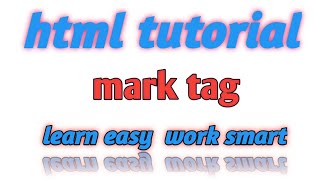 mark tag in html #coding #codinghtml @code with harry