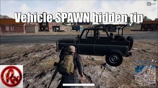 BATTLEGROUNDS vehicle spawn tip knowledge! BATTLEGROUNDS vehicle spawn tip knowledge!