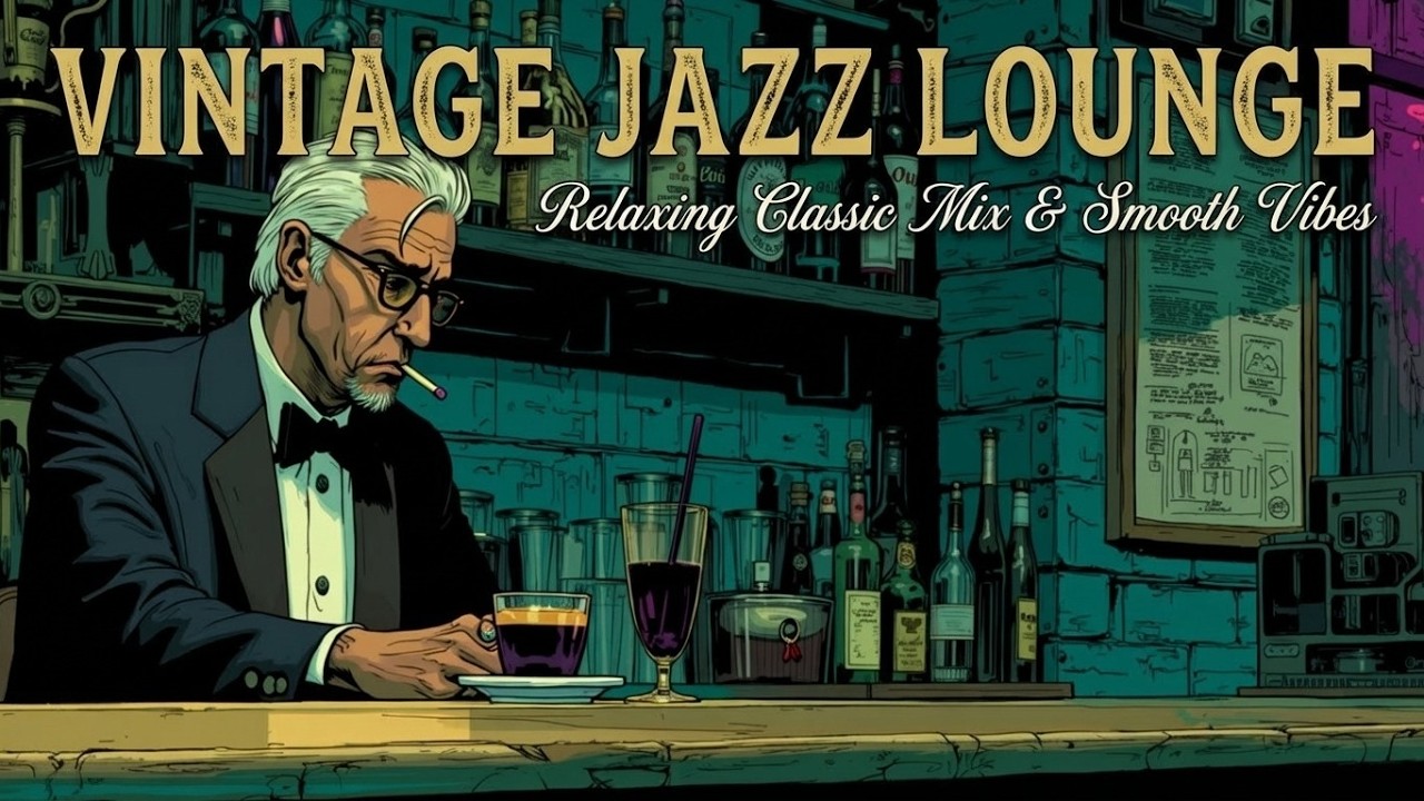 Джазовые вайбы 40-х для расслабляющего вечера в баре