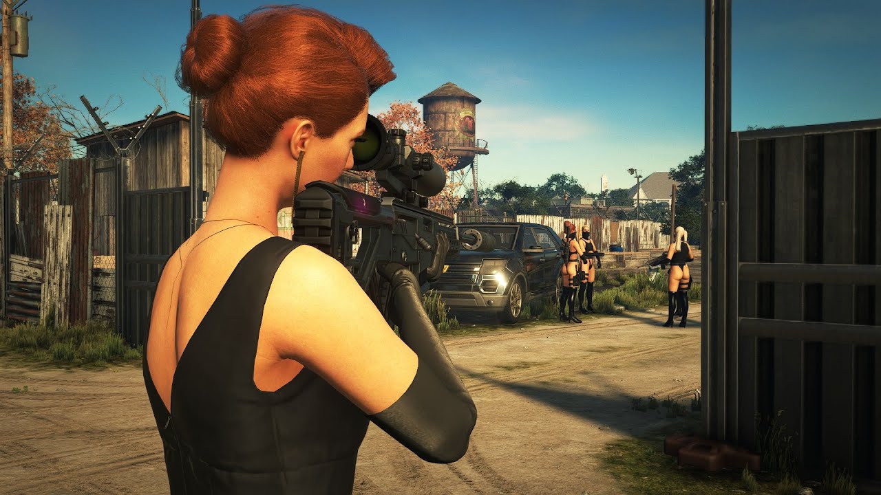 HITMAN Colorado Diana Sniper Kill Everyone Attack Of The Saints Mod