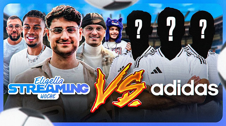 TEAM STREAMING WOCHE vs ADIDAS AUSWAHL!⚽⭐ 7v7 Fußball Match Highlights😂