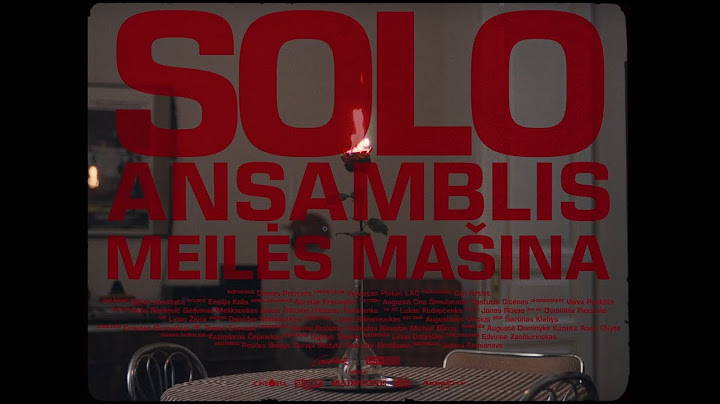 Solo Ansamblis - Meilės Mašina