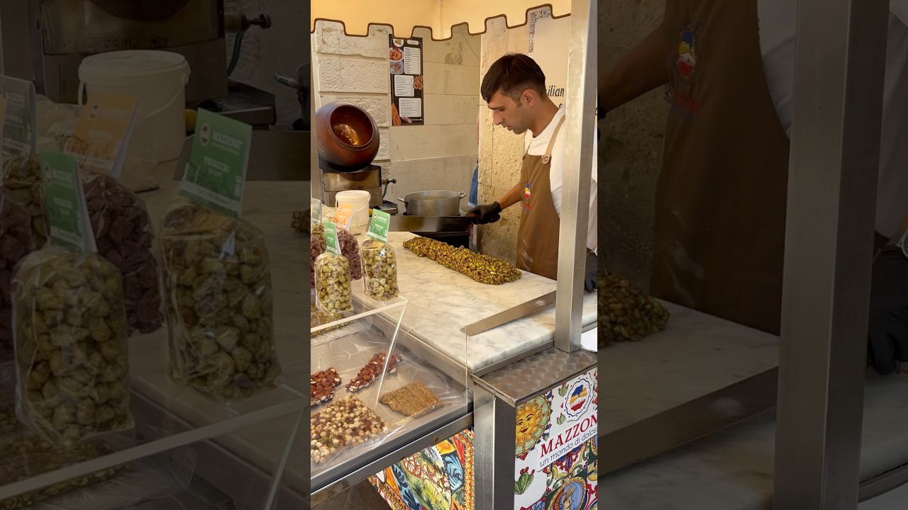 🍯 Giuggiulena – Traditional Sicilian Sweet in Ortigia, Siracusa 🇮🇹✨